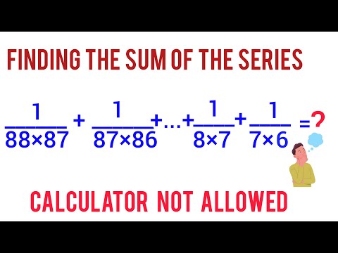 Mathematical Olympiad |Finding the sum of the series  |Math Olympiad @Learncommunolizer
