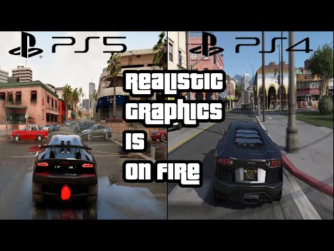 GTA 5 Next Gen | PS5 vs PS4 Comparaison Graphics