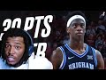 Reacting To Aj Dybansta Dropping 30 PTS Vs Nebraska