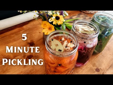 How to Make Quick Pickled Vegetables (No Canning Required!)