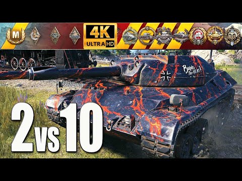 Leopard PT A: 2vs10 - World of Tanks