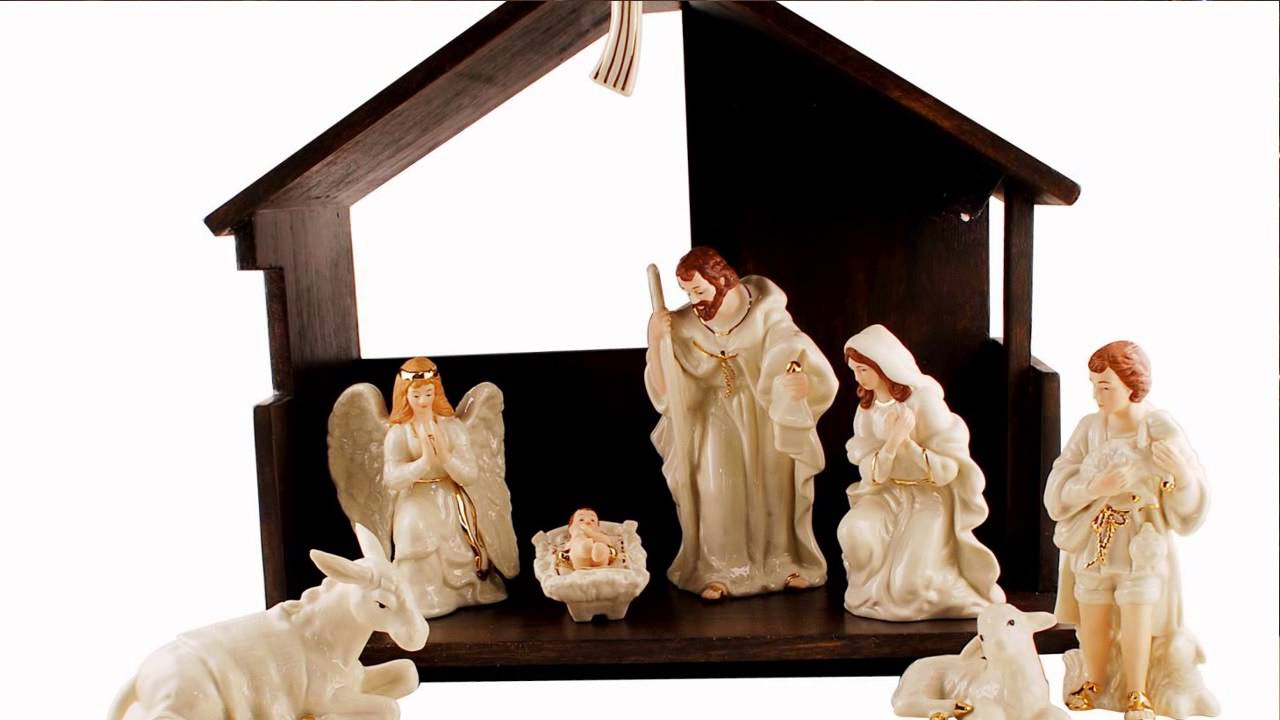 Belleek Classic Nativity Set