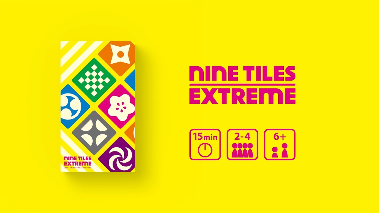 Oink Games Familienspiel Nine Tiles Extreme