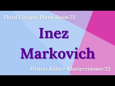 Inez Markovich I International Piano competition for Amateurs 2023 I Final concert I Klavierzimmer