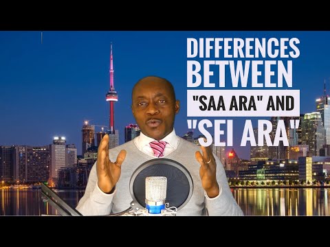 Differences between Sei ara and Saa ara | Twi For Beginners | Learn Twi with Opoku