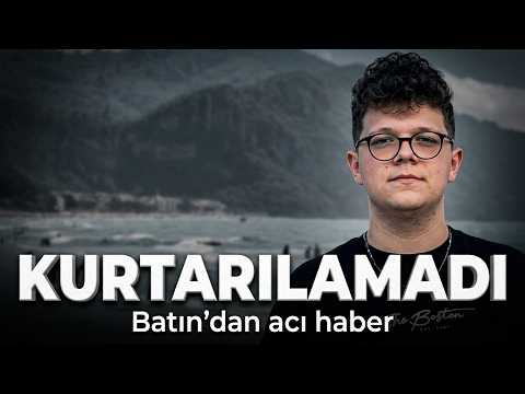 Bartın'da boğulma tehlikesi geçiren Batın, kurtarılamadı