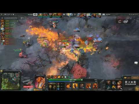 Secret.MidOne Ember Spirit Rampage vs Execration
