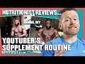 Is This Fitness YouTuber's Supplement Routine Actually Effective? | Nutritionist Reviews | Myprotein