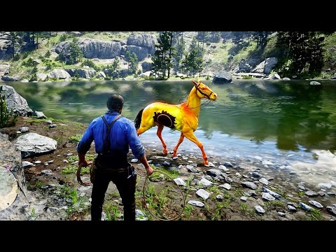 ARTHUR CATCH A BEAUTIFUL HORSE - RDR2 | GAMEPLAY.