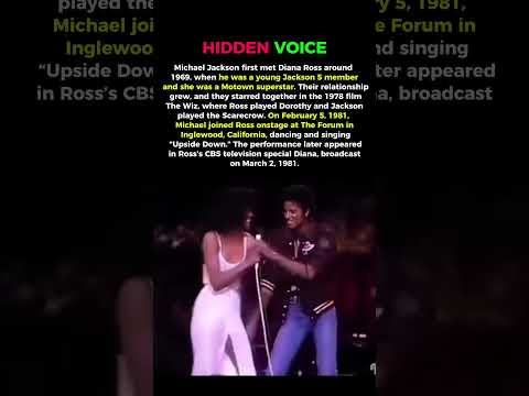 Thumbnail for Michael Jackson and Diana Ross on stage #michaeljackson #shorts by sang