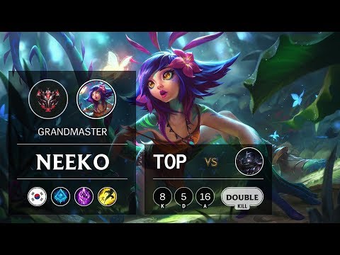 Neeko Top vs Shen - KR Grandmaster Patch 9.13