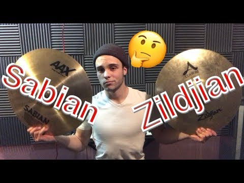 SABIAN VS. ZILDJIAN! WHICH ONE SOUNDS BETTER?? WHICH ONE SHOULD YOU BUY??