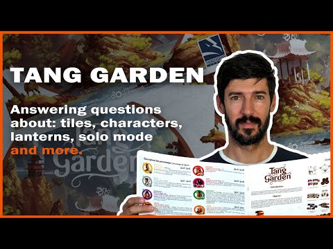 Tang Garden: Questions about tiles, characters, lanterns, line of sight and much more