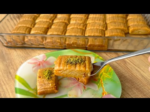 Ready in 10 Minutes ✅ Easy Dessert Recipe Tasting Like Baklava 👌 Be Sure to Save ☺️