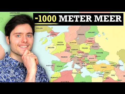 Was wäre wenn der Meeresspiegel um 1000 Meter sinkt?