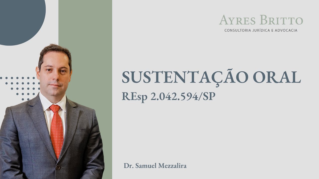 Sustentação Oral REsp 2.042.594/SP - Samuel Mezzalira