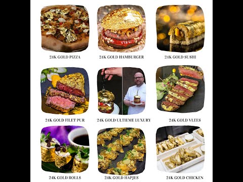 #bladgoud #24KGOUD #EETBAREBLADGOUD Gold your food 24K