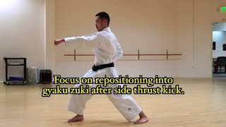 Shotokan Karate Training Sensei Jason