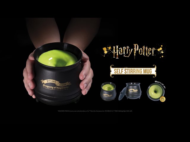 Vídeo relacionado con Harry Potter HAPOMAGMG Self Stirring Mug, Metal, 450 mililiters
