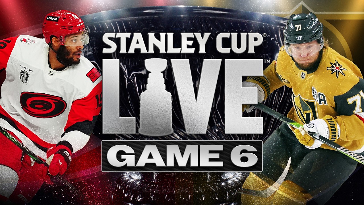 🏒 Stanley Cup Live | Hurricanes vs Golden Knights Game 6 | @emptynetterspod