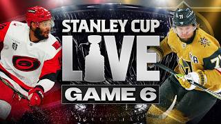 ???? Stanley Cup Live | Hurricanes vs Golden Knights Game 6 | @emptynetterspod