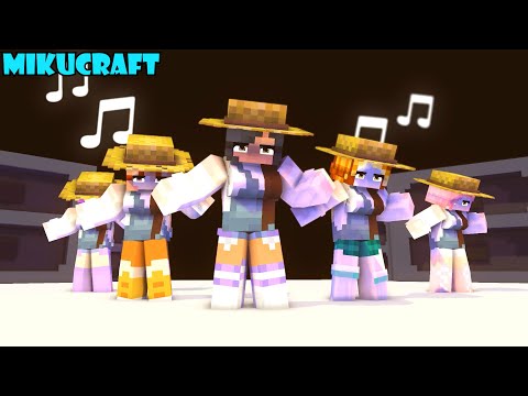 disco disco party party farmer aphmau and friends - minecraft animation #shorts