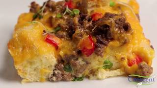 Suhoor Beef Breakfast Casserole