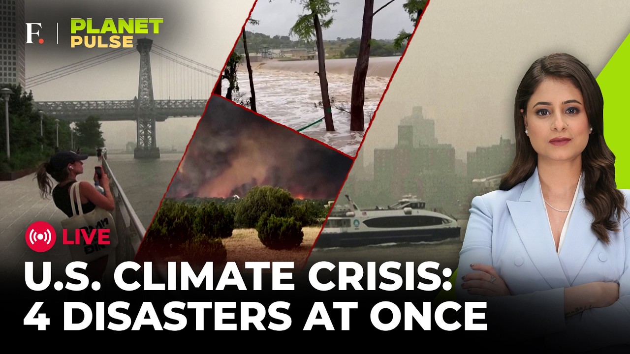 LIVE: US Hit By Storm Bertha, Texas Floods and Wildfires All At Once | Planet Pulse | N18G