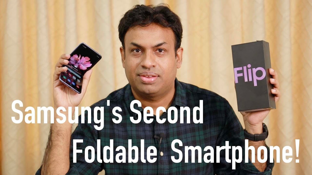 Samsung Galaxy Z Flip Foldable Smartphone Unboxing & Overview