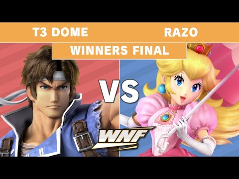 WNF 2.10 T3 Dome (Richter) vs Razo (Peach) - Winners Finals - Smash Ultimate