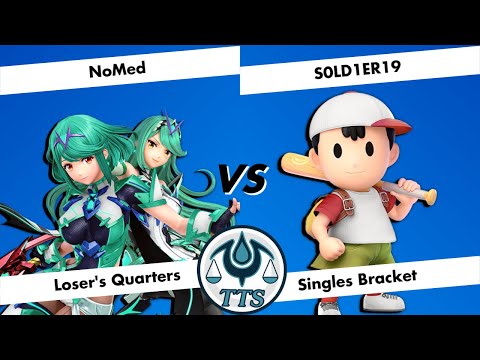 Tip the Scales 82 - Loser's Quarters - NoMed (Pyra & Mythra) vs S0LD1ER19 (Ness)
