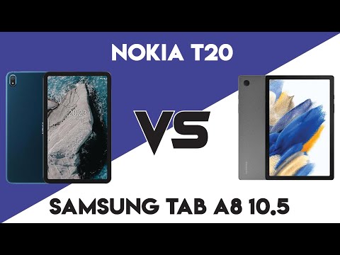 Nokia t20 Vs Samsung galaxy tab a8 10.5 | Cheap, practical, a good choice