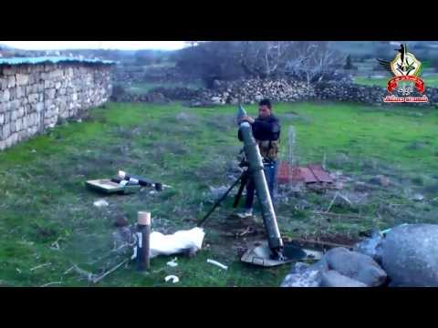 استهداف لواء شهداء دمشق بقذائف الهاون مواقع قوات النظام النظام في منطقة تلول الحمر في ريف دمشق