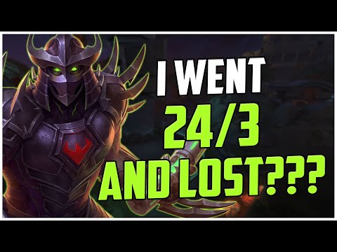 I WENT 24/3 AND LOST??? RAVANA RANKED SMITE S10