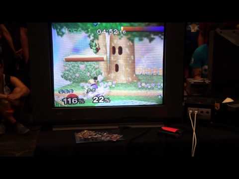 Evo 2014: MacD (Peach) vs ycz6 (Samus) 1