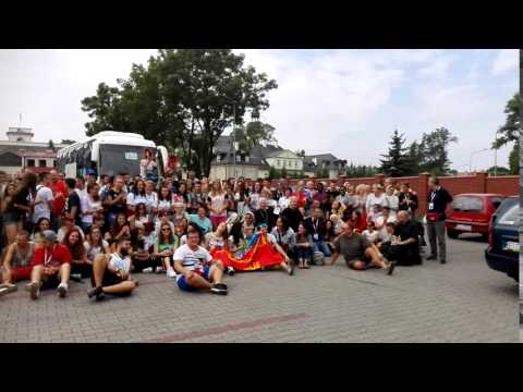 Video saluto a Lowicz