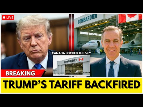 JUST IN: Trump's 50% Aircraft Tariff BACKFIRES - Canadian Bombardier LOCKS U.S. Aviation Market