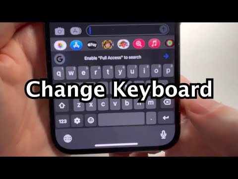 iPhone How to Change Keyboard!