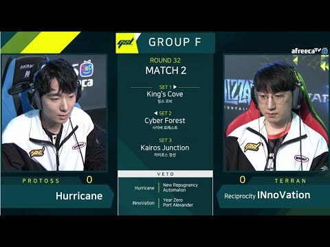 [2019 GSL S1] Ro.32 Group F Match2 Hurricane vs INnoVation