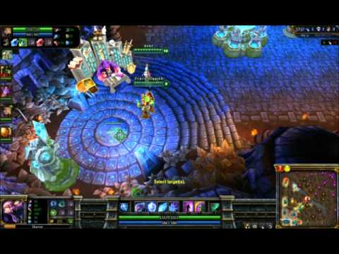 SINGED AFK KILL STEAL FROM THE FOUTAIN!