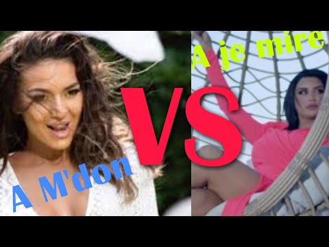 Elvana Gjata - A m'don VS  ESTTO Ft.Çiljeta - A je mire ?