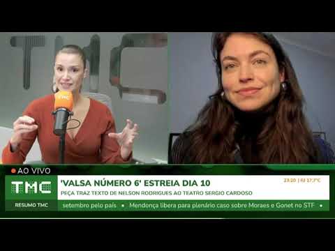 Carol Costa - Entrevista para TMC SP sobre Valsa Número 6