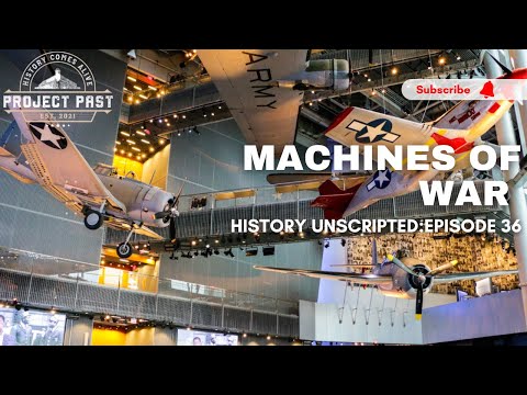 National WW2 Museum - Machines Of War  | B-17 UP CLOSE!!! | Project Past | Part 1 of 3