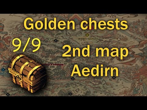 Aedirn All Golden Treasure Chests 9/9 - Second Map - Thronebreaker the Witcher Tales