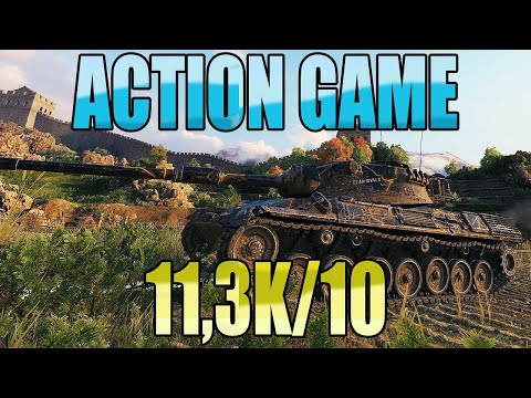 Leopard 1: ACTION GAME +11k - World of Tanks