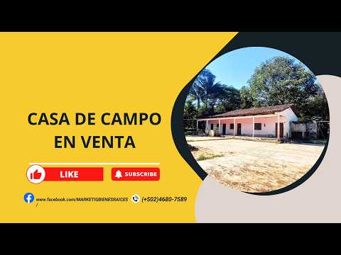 Casa de campo en venta #ventadepropiedades  #huehuetenango