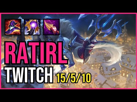 RATIRL - TWITCH vs KAI'SA ADC - EUW Grandmaster - Patch 11.4