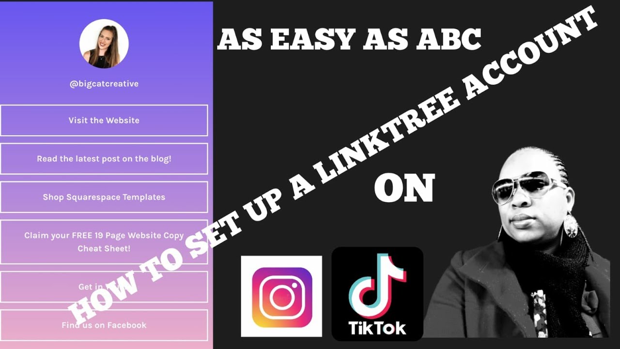 How To Set Up A LinkTree Account On Instagram and TikTok//Step By Step Tutorial