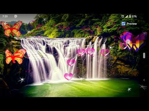 Waterfall Live Wallpaper Video