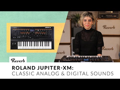 Roland Jupiter-XM: Classic Analog & Digital Sounds in a Compact Format | Reverb
